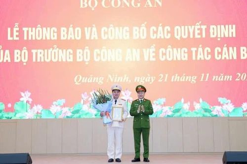 Quảng Ninh có tân Giám đốc Công an tỉnh
