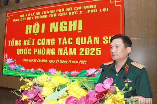 Ban chỉ huy Phòng thủ khu vực 2 – Phú Lợi hoàn thành tốt nhiệm vụ quân sự, quốc phòng