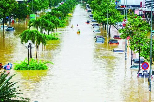 Lực lượng vũ trang cùng dân chống lũ