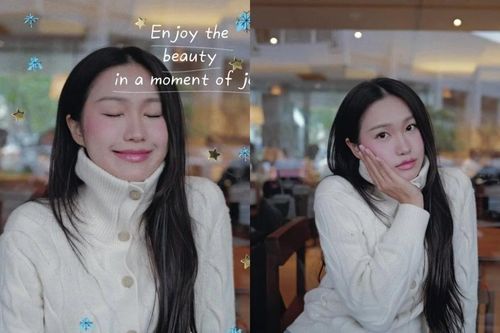 Doãn Hải My đón gió lạnh với vẻ đẹp ngọt ngào và gương mặt 'búp bê xứ Hàn'
