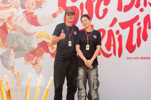 NSƯT Võ Hoài Nam cùng con gái đóng phim mới 'Sức bật trái tim'