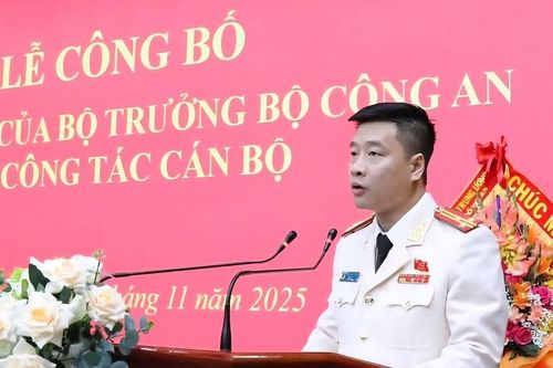 Thượng tá Vũ Thanh Tùng giữ chức Giám đốc Công an tỉnh Lạng Sơn