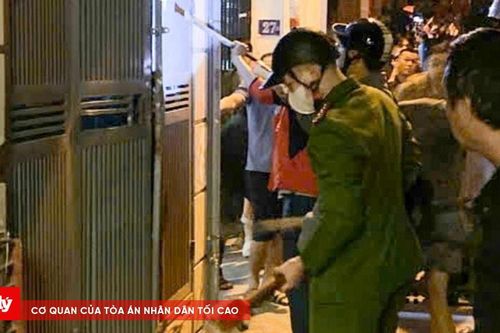 Hà Nội: Cháy nhà trong đêm tại phường Vĩnh Hưng