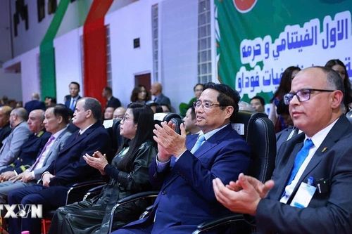 Thủ tướng Phạm Minh Chính thăm Liên đoàn Vovinam tại Algeria