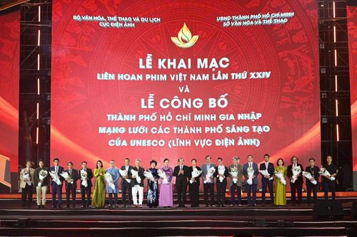 TP Hồ Chí Minh được UNESCO công nhận là Thành phố sáng tạo toàn cầu về điện ảnh