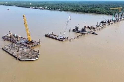 Khám phá hệ cọc khoan nhồi kỷ lục ở cầu dây văng nghìn tỷ nối Cần Thơ - Vĩnh Long