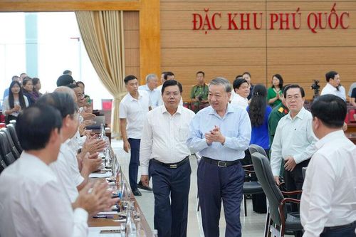 Tổng Bí thư Tô Lâm: Tin tưởng An Giang khẳng định vị thế là một cực phát triển năng động của vùng