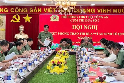 Tổng kết phong trào thi đua 'Vì an ninh Tổ quốc' năm 2025, Công an An Giang đứng đầu Cụm Thi đua số 7