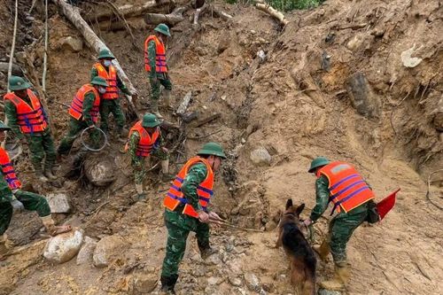 Bộ đội Biên phòng thành phố Đà Nẵng đẩy nhanh tiến độ tìm kiếm nạn nhân mất tích ở Hùng Sơn