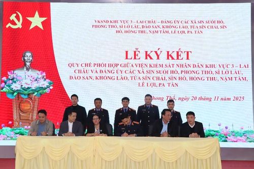Ký kết quy chế phối hợp