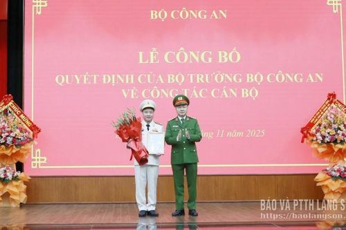 Lạng Sơn có tân Giám đốc Công an tỉnh
