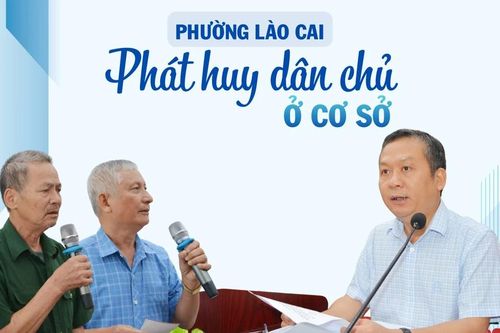 Phường Lào Cai phát huy dân chủ ở cơ sở