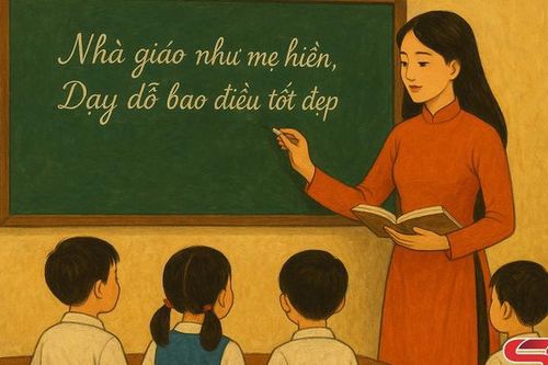 Hình ảnh 'người lái đò tri thức' trong thi ca