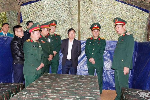 Tư lệnh Quân khu 1 kiểm tra công tác chuẩn bị diễn tập điểm