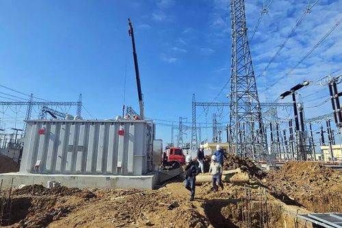 PTC1 tăng tốc thi công công trình lắp kháng bù ngang tại TBA 500kV Thanh Hóa