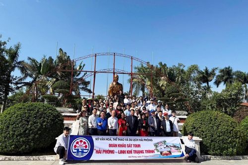 Khảo sát tour du lịch 'Hải Phòng - Linh khí Trạng Trình'