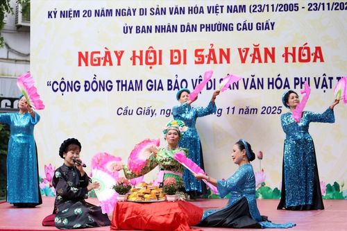 Cộng đồng chung tay bảo vệ di sản văn hóa phi vật thể