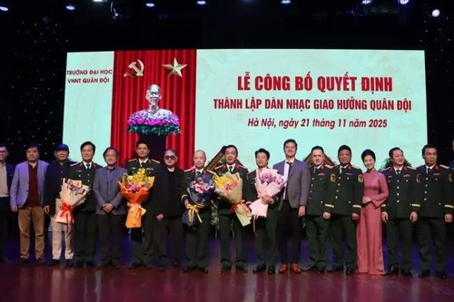 Thành lập Dàn nhạc Giao hưởng Quân đội