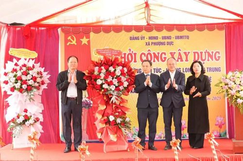 Khởi công đường giao thông Phú Túc – Hoàng Long – Tri Trung