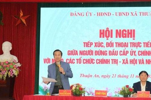 Người dân xã Thuận An đề nghị giải quyết vướng mắc về điều chỉnh và cấp 'sổ đỏ'