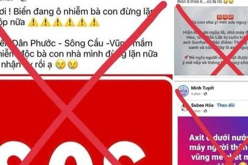 Công an bác tin đồn người lặn bắt tôm hùm tử vong do axit sunfuric trôi ra biển