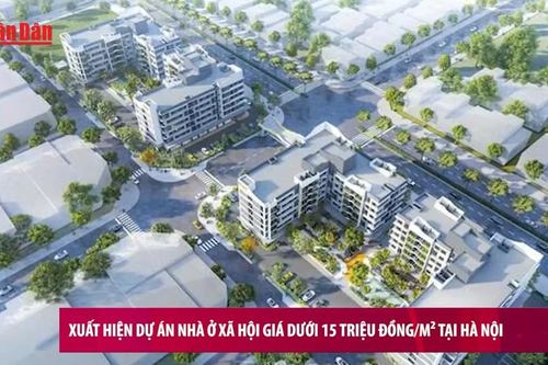 Xuất hiện dự án nhà ở xã hội giá dưới 15 triệu đồng/m² tại Hà Nội