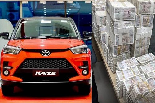'Đại gia xứ Lạng' xách 250 triệu tiền 1.000 - 5.000 đồng mua Toyota Raize