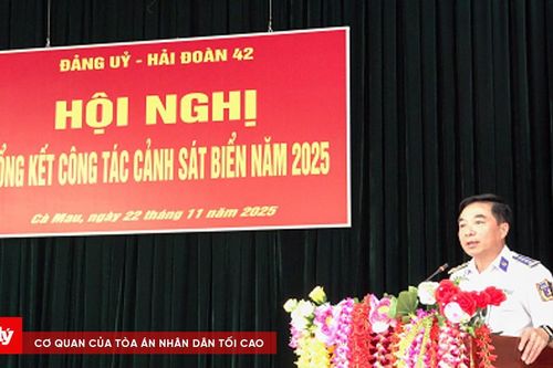 Hải đoàn 42 hoàn thành xuất sắc nhiệm vụ năm 2025