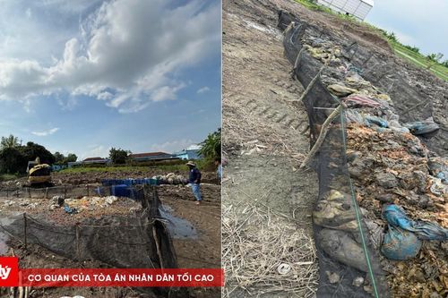 Phát hiện doanh nghiệp chôn lấp chất thải gây ô nhiễm