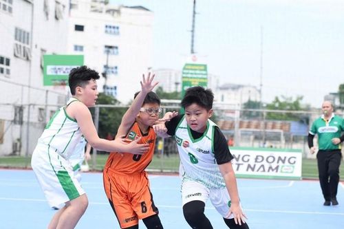 32 đội bóng dự VCK giải bóng rổ học sinh Tiểu học Hà Nội 2025