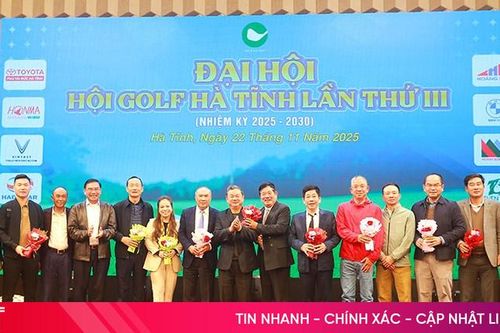 Hội Golf Hà Tĩnh tổ chức đại hội nhiệm kỳ mới