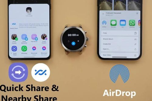 Google cho phép Quick Share gửi file sang AirDrop