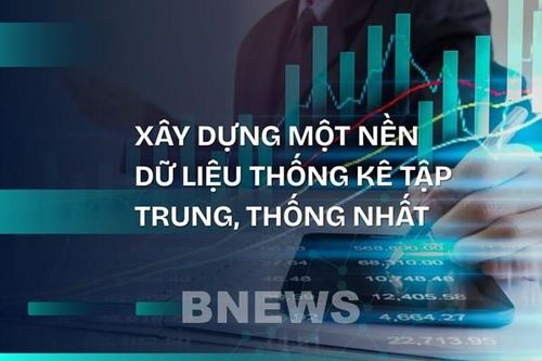 Xây dựng một nền dữ liệu thống kê tập trung, thống nhất