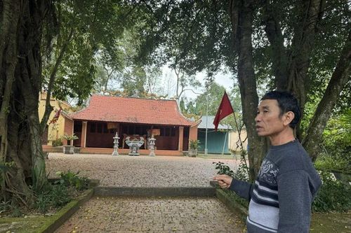 Đất làng Quan Thành có đền thờ vua Đinh