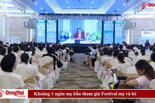 Khoảng 1 ngàn mẹ bầu tham gia Festival mẹ và bé