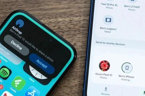 Người dùng có thể truyền dữ liệu từ Android sang iPhone thông qua AirDrop
