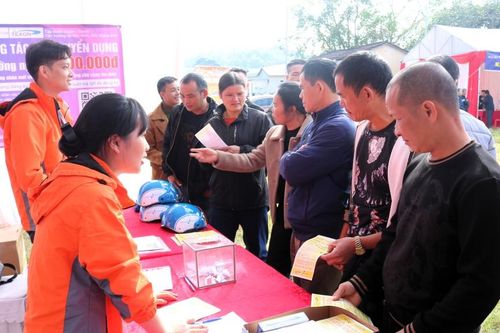 Hơn 1.000 người tham gia Ngày hội tư vấn học nghề, giới thiệu việc làm tại xã Văn Lãng