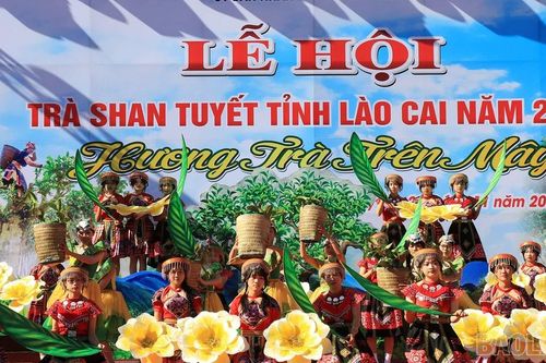 Khai mạc Lễ hội trà Shan Tuyết tỉnh Lào Cai