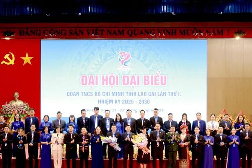 Đại hội Đoàn Thanh niên cộng sản Hồ Chí Minh tỉnh Lào Cai lần thứ I, nhiệm kỳ 2025 - 2030 thành công tốt đẹp