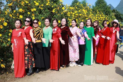 Phường Hà Giang 2 đón hơn 6.000 lượt du khách đến với Lễ hội hoa Dã quỳ