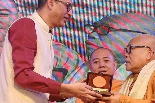 Hòa thượng Thích Giác Toàn nói về việc xây dựng Hội trường Thích Minh Châu tại Nava Nalanda Mahavihara