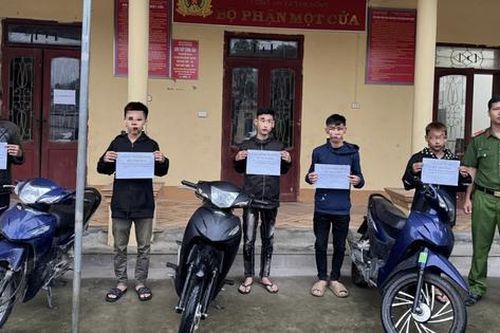 Nghệ An: Khởi tố nhóm đối tượng trộm cắp và tiêu thụ nhiều xe máy