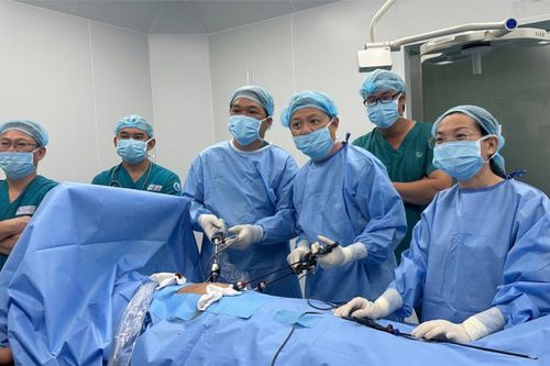 Ca mổ viêm ruột thừa thành công đầu tiên tại Cần Giờ