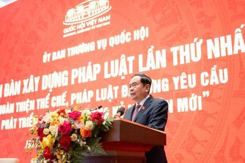Đưa thể chế pháp luật trở thành lợi thế cạnh tranh, động lực phát triển đất nước
