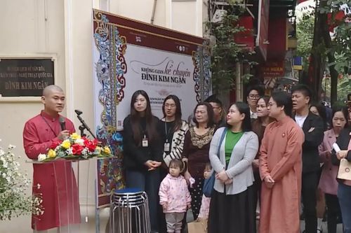 Ra mắt không gian kể chuyện đình Kim Ngân