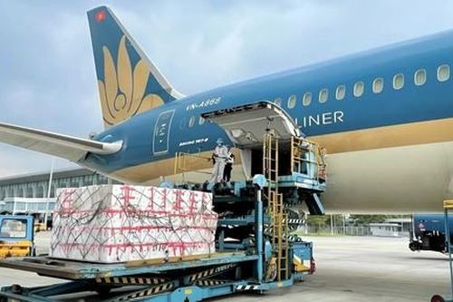 Vietnam Airlines vận chuyển miễn phí hàng hóa hỗ trợ đồng bào vùng lũ miền Trung