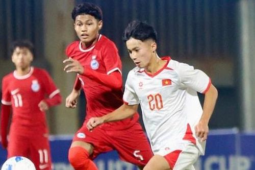 U17 Việt Nam thắng đậm U17 Singapore trong trận ra quân tại vòng loại U17 châu Á