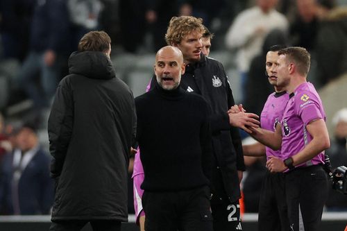 Guardiola nổi giận sau trận thua Newcastle