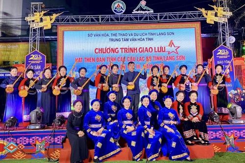 Hơn 200 nghệ nhân, diễn viên tham gia giao lưu hát Then, đàn Tính các CLB tỉnh Lạng Sơn 2025