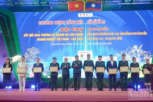 Nhiều hợp đồng lớn được ký kết tại hội chợ kết nối giao thương Việt Nam-Lào 2025